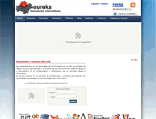 Tablet Screenshot of eurekasoluciones.com.ar